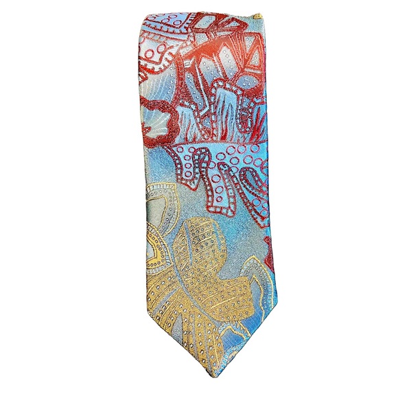 Vintage Oscar De La Renta Studio Tie Made in USA - Picture 1 of 3